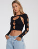 imagen de Silas Crop Top en Negro