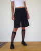 Imagen de Sintya Tailored Capri Shorts en Azul Marino