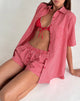 Imagen de Smith Oversized Shirt in Red Gingham