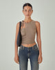 imagen de MOTEL X JACQUIE Sonja Crop Top en Avena