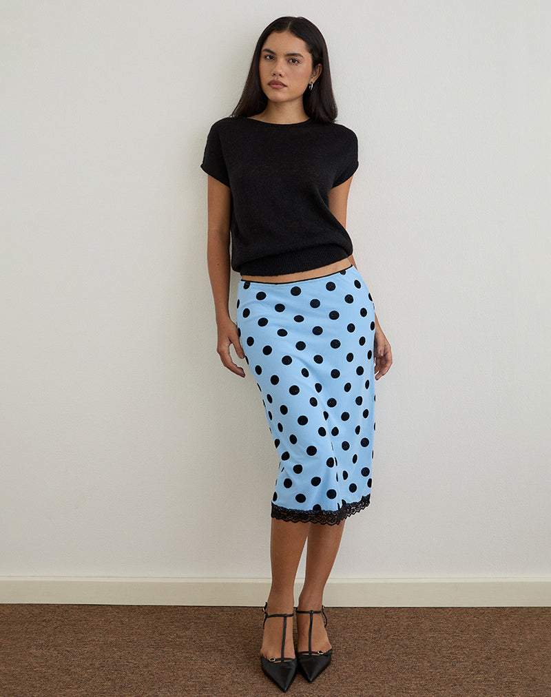 Imagen de Sorin Top de cintura profunda en punto Negro