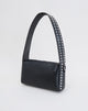 Image of Bolso de hombro con tachuelas en negro