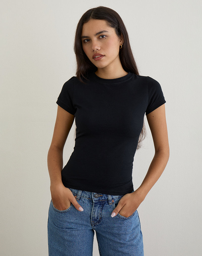 Camiseta Sutin Negra