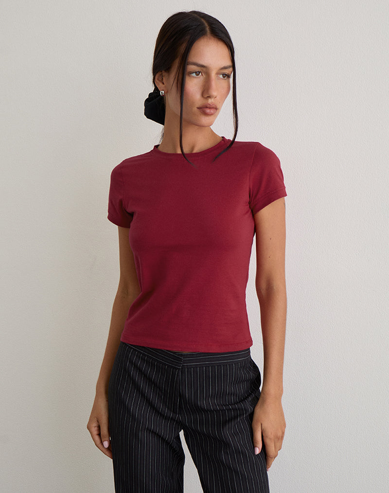 Camiseta Sutin en Rojo Adrenalina