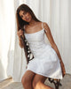 Imagen de Tasma Corset Top in Woven Broderie Blanco