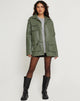 imagen de la Chaqueta Tavira en PU Verde Militar