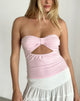 Imagen de Tifose Twist Front Top en rosa claro