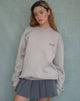 Imagen de Sudadera Tillie en Champiñón con Bordado Motel Marrón