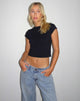 Imagen de Tinsi Baby Tee en negro