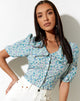 Imagen de Tucci Top en Flower Power Azul