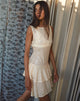 Imagen de Turtoise Mini Dress in Nude Disco transparente tintado