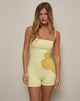 Imagen de Umeko Jumpsuit in Stripe Floral Buttermilk