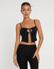 imagen de Velda Crop Top en Negro