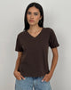 Imagen de Viman Top en Jersey Chocolate