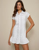 Imagen de Wilsey Vestido Camisero en Popelina Blanco