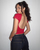 Imagen de Xiwang Crop Top en Rojo Adrenalina