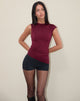 Imagen de la camiseta de tirantes Yeseo en Slinky Wine