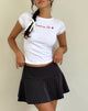 Imagen de Zelian Minifalda a rayas negra