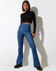 imagen de Zocha Flare Trouser en Tailoring Denim