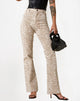 Imagen de Zoven Flare Trouser in Tonal Zebra