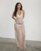 Imagen de Valtheni Maxi Dress in Chic Petal Pink Lace