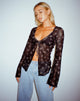 IMAGEN DE Leony Cardi en Femme Floral Negro y Oro
