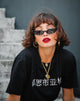 Imagen de Oversize Basic Tee in Rebel Girls Negro