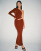 imagen de Tulus Maxi Skirt en Coffee Bean