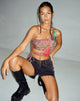 imagen de Romla Cutout Top in Festival Print
