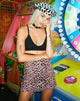 Imagen de minifalda Ring en guepardo rosa
