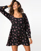 Imagen del Vestido Cassa en Sohey Rose Negro