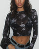 Imagen de Bonnie Top en Malla Rosa Gris