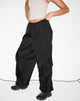 imagen de Cuties Wide Leg Cargo Trouser en Negro