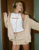 imagen de MOTEL X OLIVIA NEILL Caena Top en Rib Star Blanco