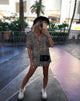 Imagen de Fresia Mini Dress in Brown Rar Leopard