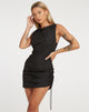 imagen de Ajime Mini Dress in Parachute Black