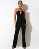 IMAGEN DE Alison Jumpsuit en Crepe Negro