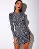 Imagen de Arendelle Bodycon Dress in Abstract Animal