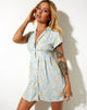 Imagen de Arte Mini Dress in Washed Out Pastel Floral