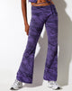 Imagen de Eda Flare Trouser en Desert Terrain Púrpura
