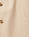 Beige con forro de rayas