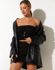 imagen de Baha Bandeau Top en Bubble Jersey Negro