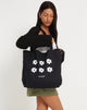 imagen de Barbs Tote Bag en Black Motel