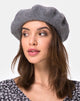Imagen de Boina de lana gris