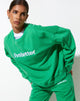 imagen de Ted Sudadera en Fun Green con "Live Better' Embro