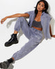 Imagen de Basta Jogger en Charcoal Wash Angel Energy Wings