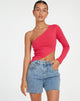 Imagen de Baylee Crop Top en rosa fucsia