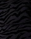 Horizontal Zebra Flock Negro