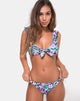 Imagen del sujetador de bikini Bev en Illuminated Floral