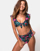 Imagen de la braguita de bikini Bev en Floral Fling